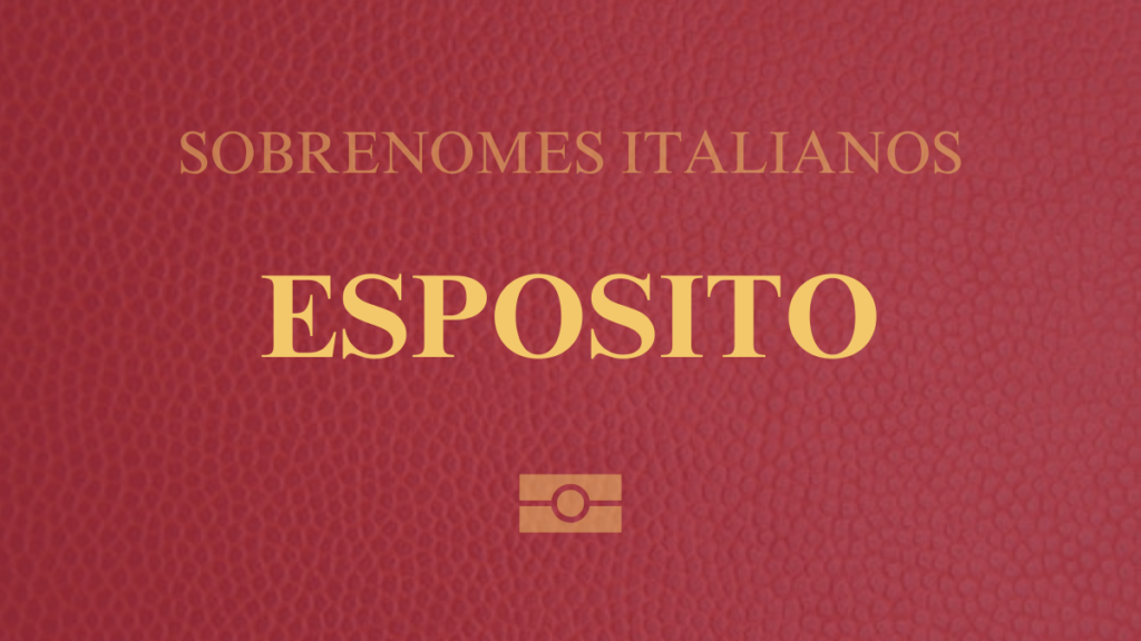 Sobrenome Esposito: Artigo Completo